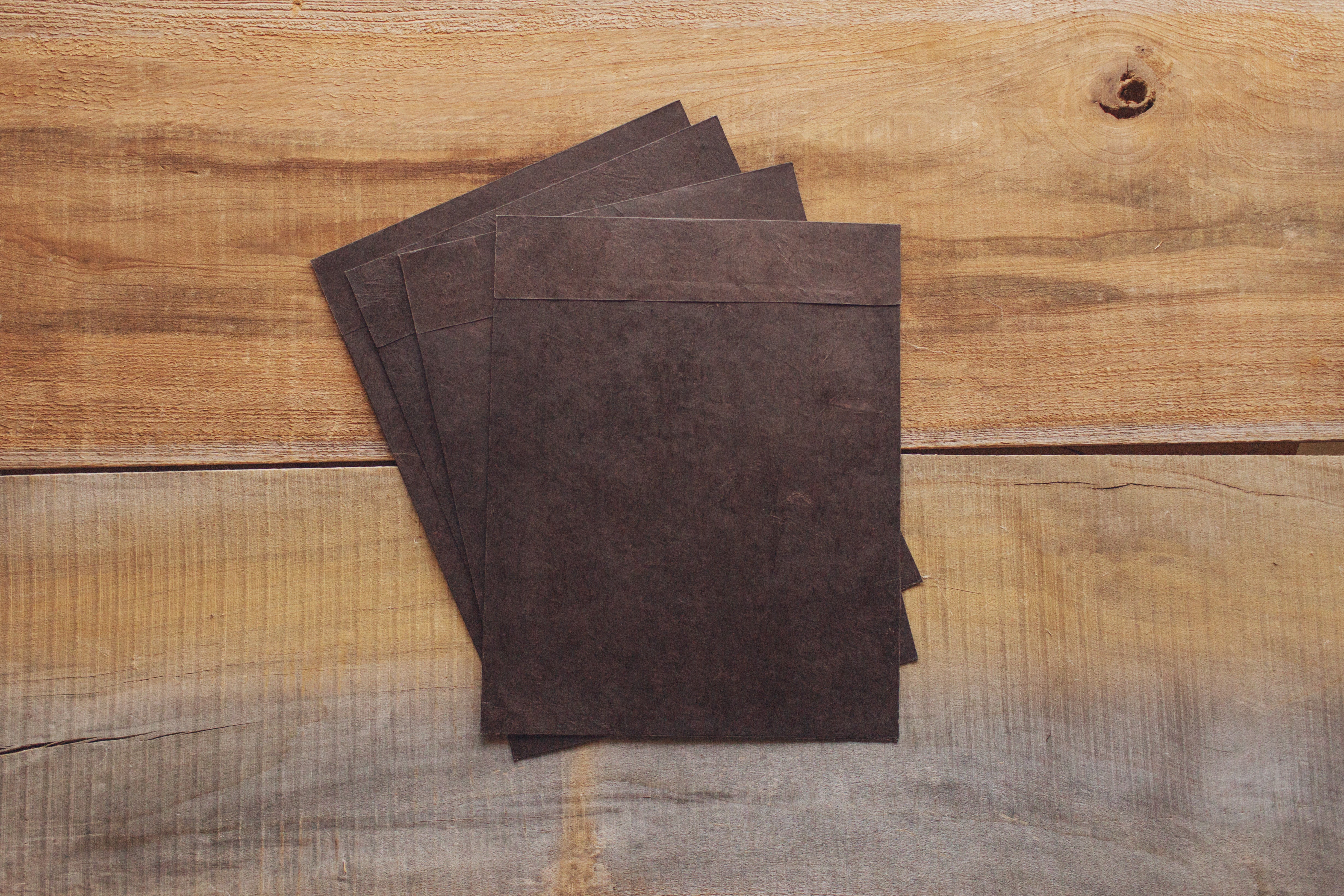 Rustic Print Envelopes