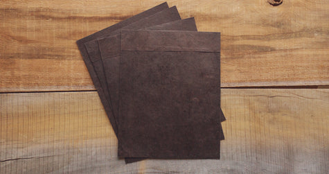 Rustic Print Envelopes